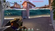 High Tide covering A Lobby, A Main, and A Elbow (Image via Valorant)